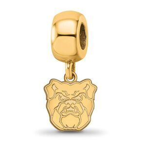 14K Yellow Gold Plated Sterling Silver Butler U. XS Dangle Bead Charm